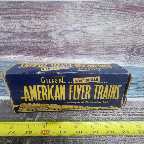 Vintage American Flyer S gauge plastic gravity hopper car #640 gray - Picture 12 of 12